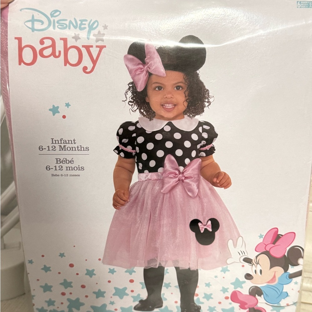 NWT Disney Baby Minnie Mouse Costume - 6/12 months
